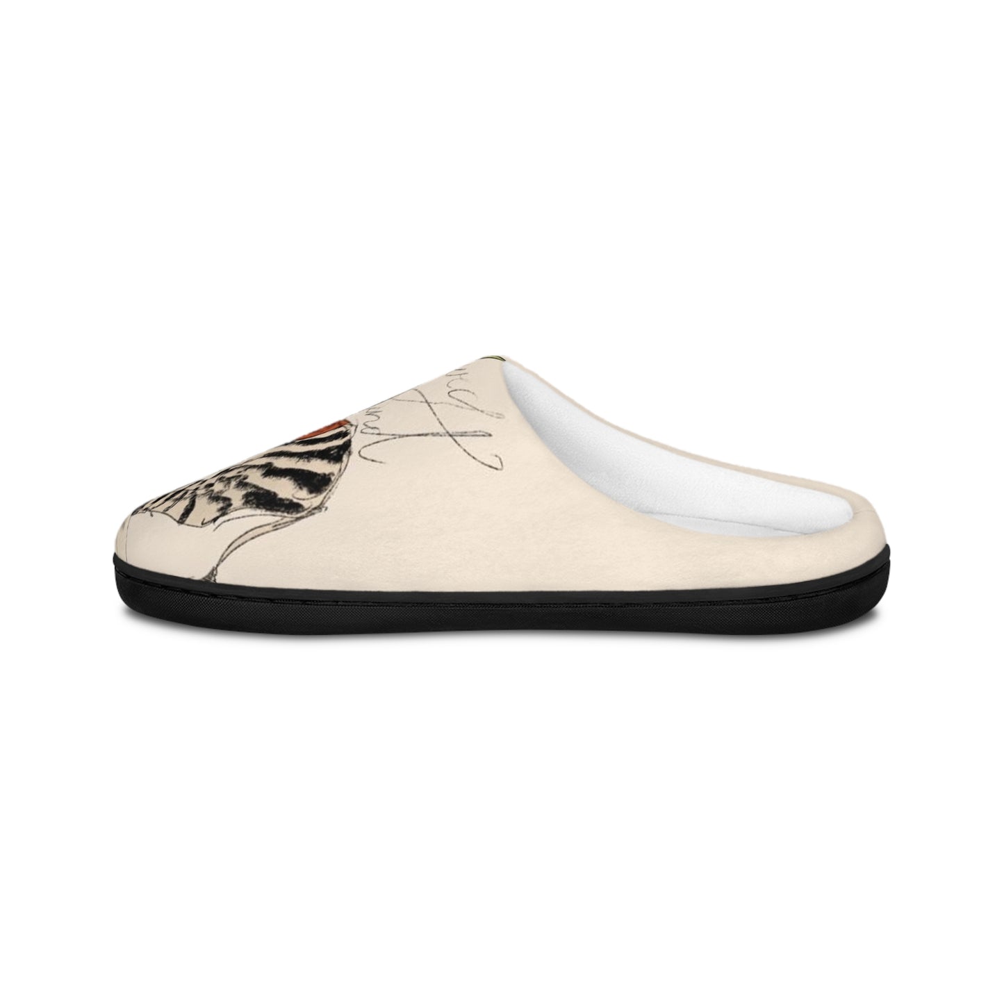 Zebra indoor slipper