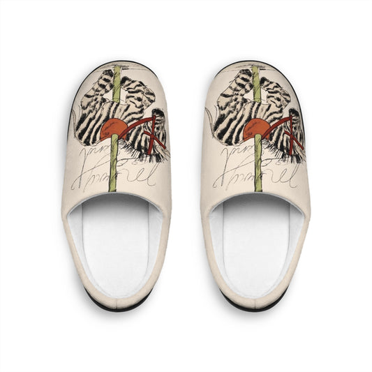 Zebra indoor slipper