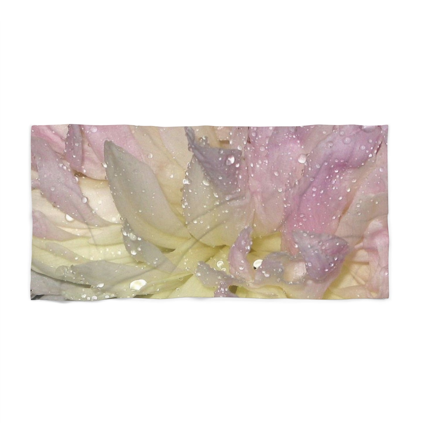 Serene Water Floral Beach Towel🪷