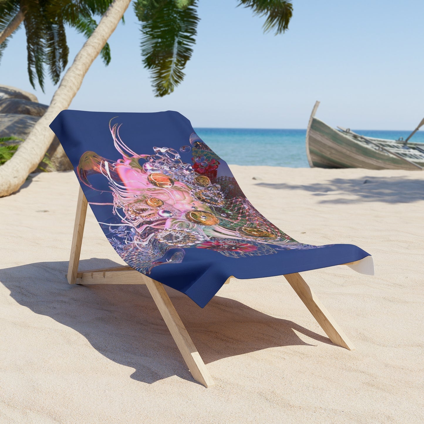 Artistic Beach Towel - Perfect for Summer Days & Beach Trips