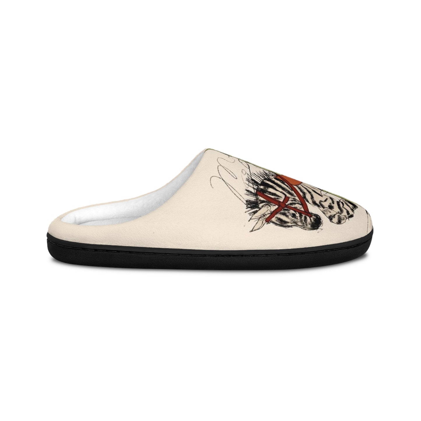Zebra indoor slipper