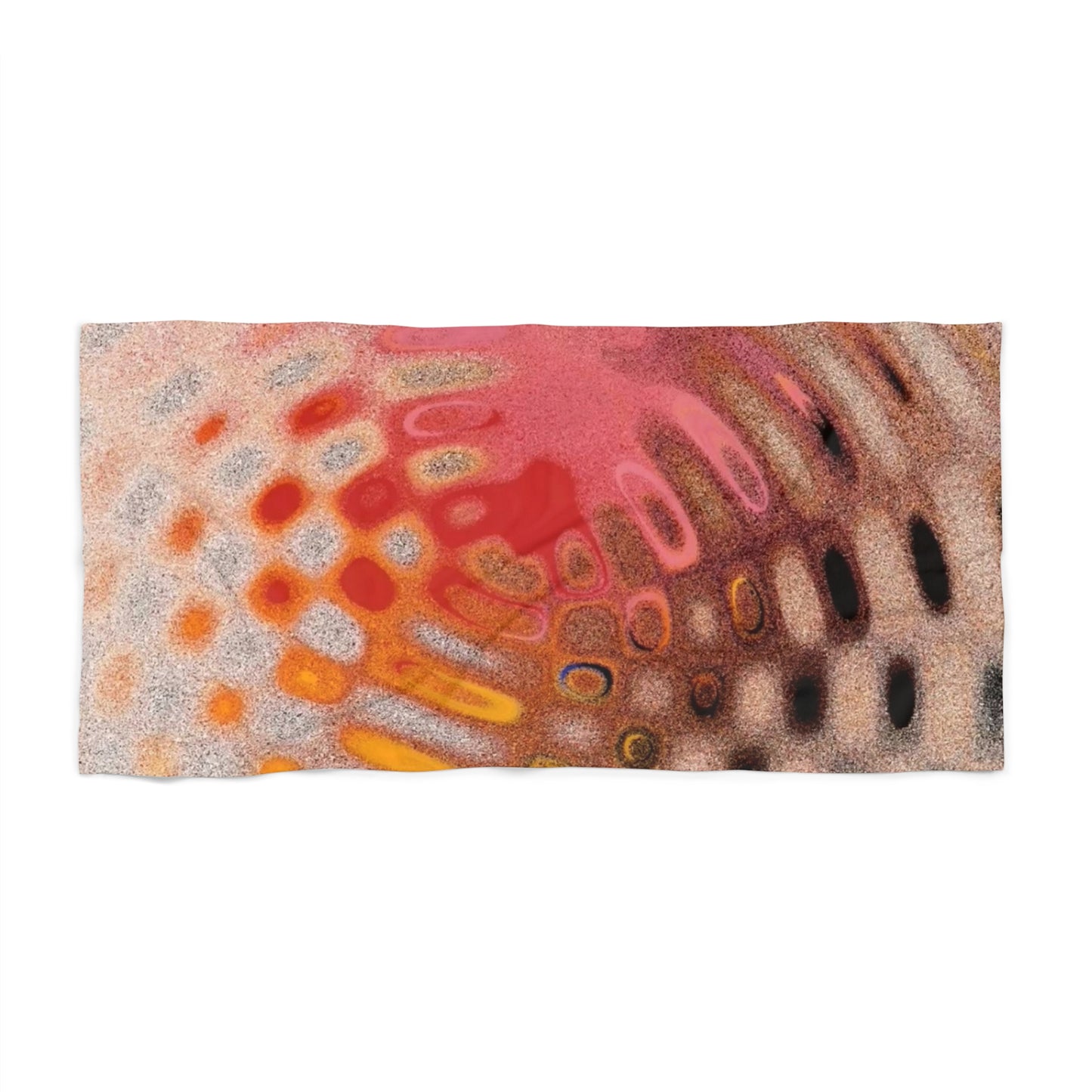 Vibrant Abstract Beach Towel 🎨