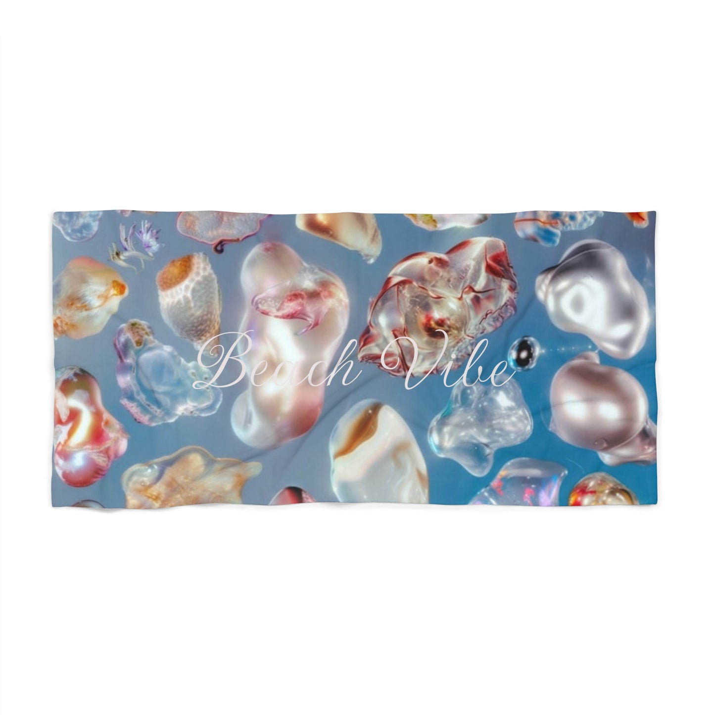 Seashell  Beach Towel 🌊🐚🫧